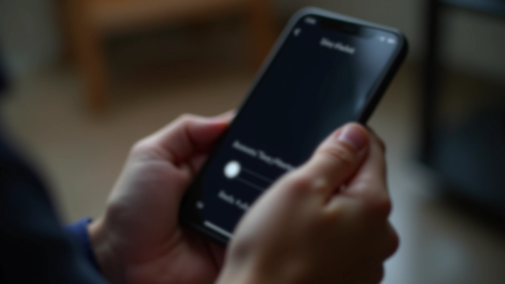 Mobile app interface showing smooth theme transition animation between light and dark modes